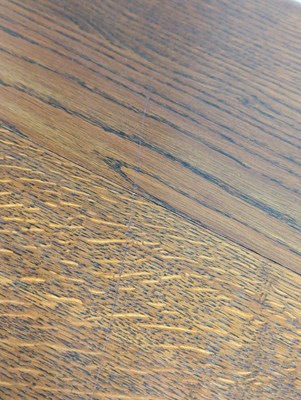 Lot 852 - ERCOL FURNITURE - MODEL 822 BEECH & ELM WOOD REFECTORY DINING TABLE