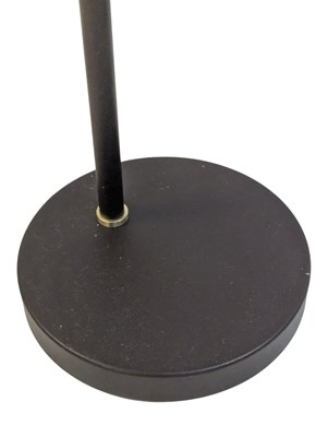 Lot 864 - PAIR OF CONTEMPORARY INDUSTRIAL GOLD PENDANT BEDSIDE TABLE LAMPS