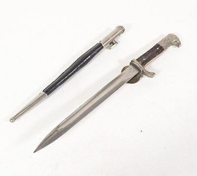 Lot 64 - WWII SECOND WORLD WAR GERMAN POLICE BAYONET