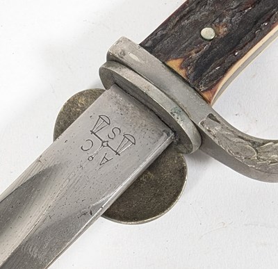 Lot 64 - WWII SECOND WORLD WAR GERMAN POLICE BAYONET