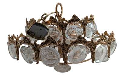 Lot 263 - GAETANO SCIOLARI (ITALIAN) FOR PALWA - 60S BUBBLE CHANDELIER