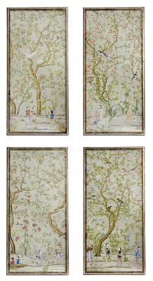 Lot 120 - OKA - SET OF FOUR MODERN HIGH-END DESIGNER HOKKAIDO GLASS PANELS