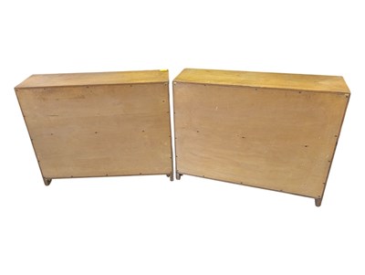 Lot 903 - HERBERT GIBBS MANNER - TWO SMALL PROPORTION 20TH CENTURY OAK BOOKCASES
