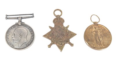 Lot 242 - WWI FIRST WORLD WAR MEDAL TRIO - ROYAL IRISH REGIMENT