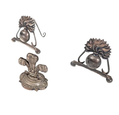 Lot 68 - BRITISH ARMY OFFICERS MESS MENU HOLDERS