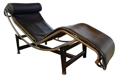Lot 342 - AFTER LE CORBUSIER - CASSINA TYPE LC4 CHAISE LOUNGE CHAIR