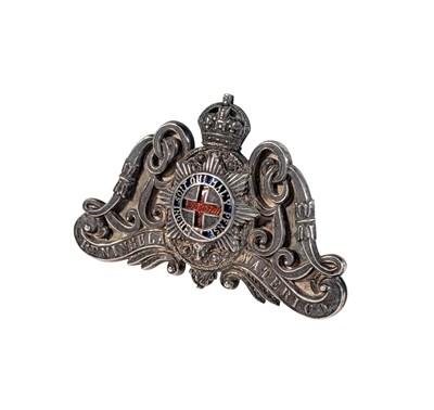 Lot 19 - ROYAL LIFE GUARDS OFFICERS MESS MENU HOLDER