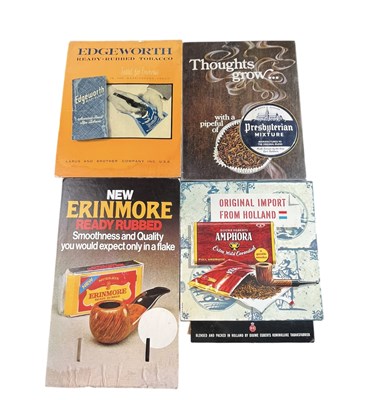 Lot 221 - TOBACCIANA - SELECTION OF FOUR ADVERTISING SHOWCARDS