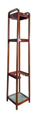 Lot 32 - EARLY 20TH CENTURY 1930S MAHOGANY HALL STAND/COAT STAND
