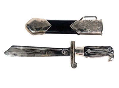 Lot 316 - WWII SECOND WORLD WAR GERMAN RAD STYLE HEWER PAPER KNIFE