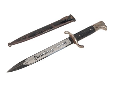 Lot 304 - WWII SECOND WORLD WAR GERMAN FIRE POLICE BAYONET