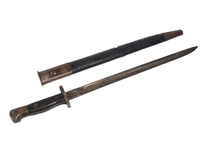 Lot 191 - WWI FIRST WORLD WAR BRITISH 1907 PATTERN BAYONET