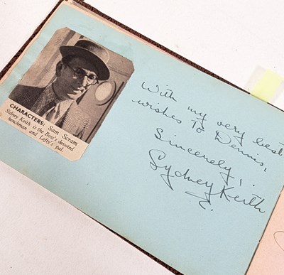 Lot 22 - AUTOGRAPH ALBUM - HOLLYWOOD INTEREST
