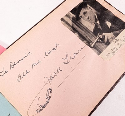 Lot 22 - AUTOGRAPH ALBUM - HOLLYWOOD INTEREST
