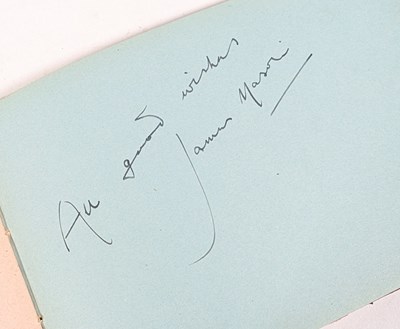 Lot 22 - AUTOGRAPH ALBUM - HOLLYWOOD INTEREST