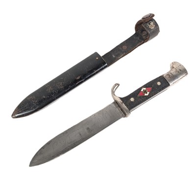 Lot 65 - WWII SECOND WORLD WAR GERMAN HITLER YOUTH DAGGER
