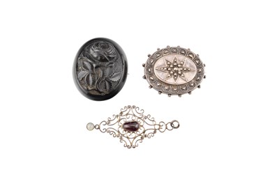 Lot 76 - ASSORTMENT OF LATE 19TH EARLY 20TH CENTURY JEWELLERY
