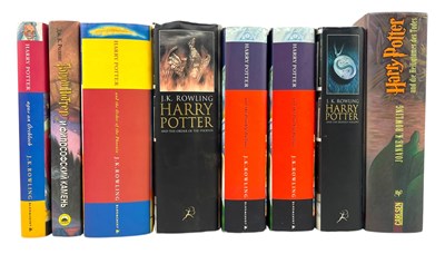 Lot 123 - ROWLING, J. K. - COLLECTION OF HARRY POTTER NOVELS IN ENGLISH, RUSSIAN, IRISH & GERMAN