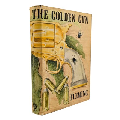 Lot 20 - FLEMING, IAN - 1965 THE MAN WITH THE GOLDEN GUN, FIRST EDITION WITH UNCLIPPED DUST WRAPPER