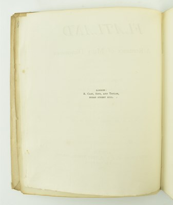 Lot 5 - ABBOTT, EDWIN A. 1884 FLATLAND FIRST EDITION IN THE ORIGINAL DUST WRAPPER