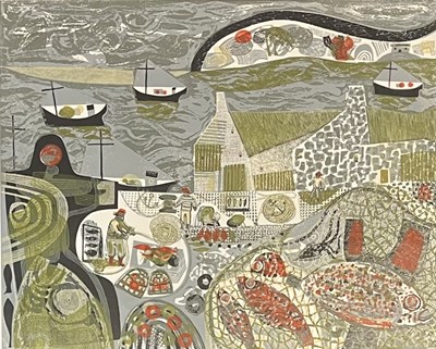 Lot 9 - MELVYN EVANS (BRITISH, 20TH CENTURY) - MORNING ON THE WAY, 2021