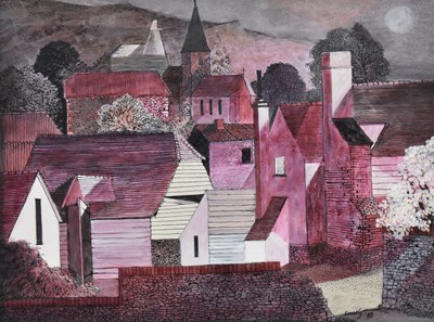 Lot 31 - ERNEST GREENWOOD R.C.A. (1913-2009) - UNTITLED - 1983