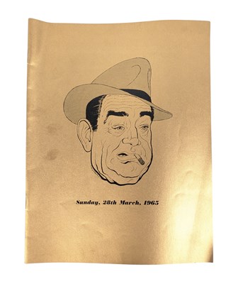 Lot 203 - SID COLIN COLLECTION - JIMMY JAMES 'A GOLDEN NIGHT OF COMEDY'