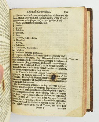 Lot 7 - STOW, JOHN. 1618 THE SURVAY OF LONDON THIRD EDITION