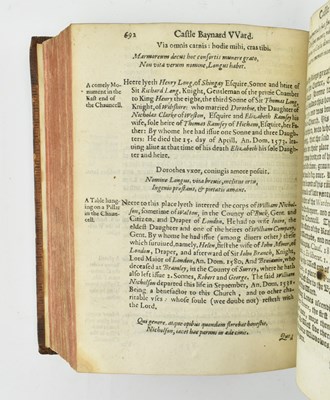 Lot 7 - STOW, JOHN. 1618 THE SURVAY OF LONDON THIRD EDITION