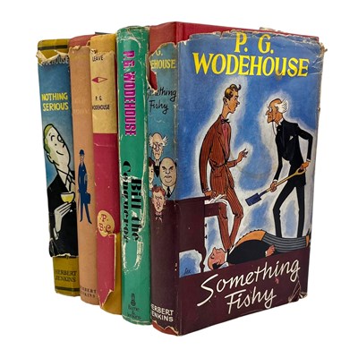 Lot 152 - WODEHOUSE, P. G. 1950-70 FIVE P. G. WODEHOUSE NOVELS WITH DUST WRAPPERS, THREE 1ST EDITIONS