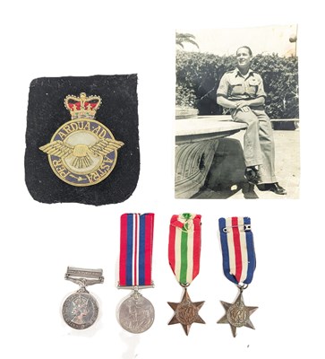 Lot 232 - WWII SECOND WORLD WAR MEDAL GROUP - ROYAL SIGNALS