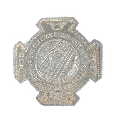 Lot 244 - BRISTOL INTEREST CLIFTON ROCKS RAILWAY OPENING TOKEN