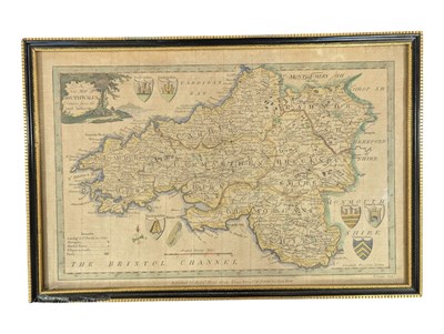 Lot 515 - 19TH CENTURY MAP - A NEW MAP OF SOUTH WALES - ALEX HOGG
