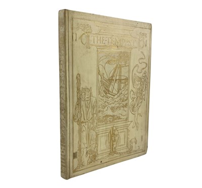 Lot 130 - SHAKESPEARE, WILLIAM - 1901 THE TEMPEST, ILLUSTRATED BY ROBERT ANNING BELL, SIGNED BY BELL