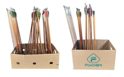 Lot 138 - LARGE COLLECTION OF WOODEN ARCHERY ARROWS