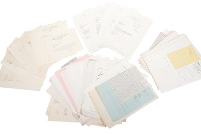 Lot 152 - SID COLIN COLLECTION – ASSORTED LETTERS