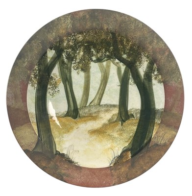 Lot 235 - RALPH JANDRELL - 20TH CENTURY STUDIO ART POTTERY STONEWARE CHARGER PLATE