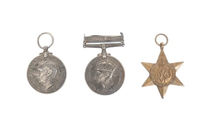 Lot 179 - COLLECTION OF WWII SECOND WORLD WAR MEDALS - ROYAL NAVY