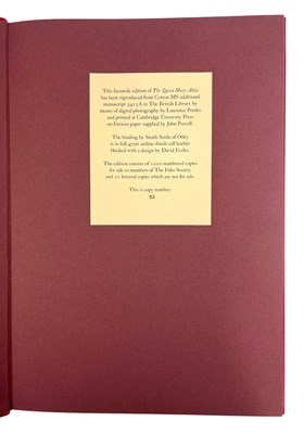 Lot 35 - THE QUEEN MARY ATLAS - 2005 THE FOLIO SOCIETY, LIMITED EDITION FACSIMILE