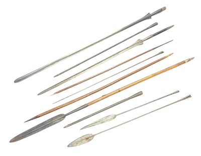 Lot 335 - SOUTHERN AFRICA ZULU TRIBAL SPEARS