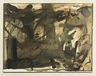 Lot 45 - DICK CHAPPELL (B. 1954) - BLAENAVON II, 1993 - MIXED MEDIA ON PAPER/BOARD