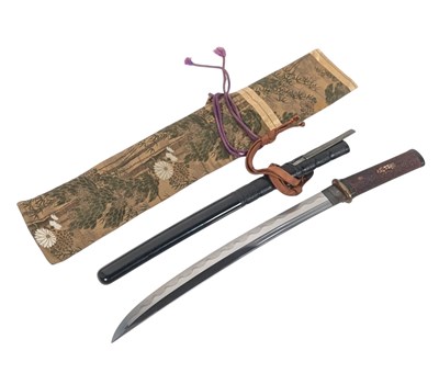 Lot 2 - 15TH CENTURY JAPANESE SENGOKU PERIOD WAKIZASHI - NOSHU JU KANEHARU