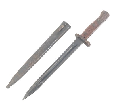 Lot 378 - PRE SECOND WORLD WAR GERMAN MAUSER RIFLE BAYONET