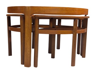 Lot 47 - NATHAN - TRINITY - MID CENTURY COFFEE TABLE / NEST OF TABLES