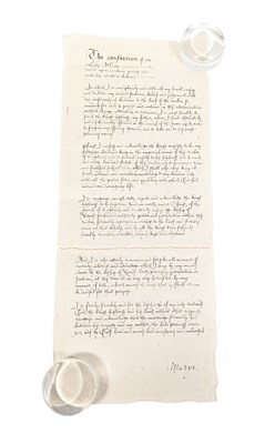 Lot 375 - WOLF HALL (2024) - PRODUCTION USED LETTER FROM LADY MARY