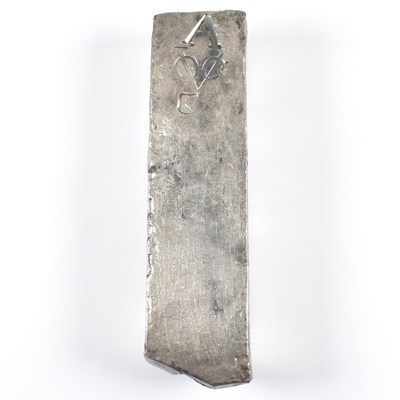 Lot 8A - DUTCH (V.O.C.) SILVER INGOT BAR SALVAGE ROOSWIJK CARGO CIRCA 1739