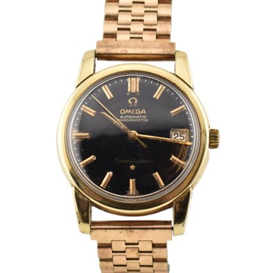 Lot 127 - OMEGA AUTOMATIC CHRONOGRAPH CONSTELLATION WRISTWATCH