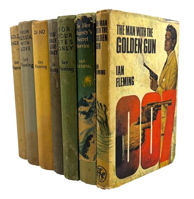Lot 121 - FLEMING, IAN 1958-65 A COLLECTION OF SEVEN JAMES BOND NOVELS, FIRST BOOK CLUB EDITIONS