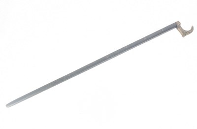 Lot 411 - COMMEMORATIVE STAFF FROM THE PEN-Y-DARREN COLLIERY