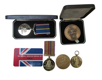 Lot 498 - COLLECTION OF ASSORTED MILITARY MEDALS